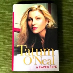 TATUM O’NEAL A Paper Life hard cover biography